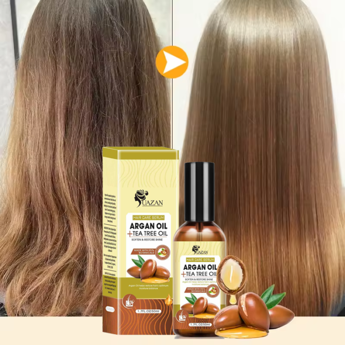 Wholesale UAZAN Hair Tonic Serum African Curly Human Hair Wig Shiny Moisturizing Vitamin Argan Oil Hair Growth Serum - Image 7