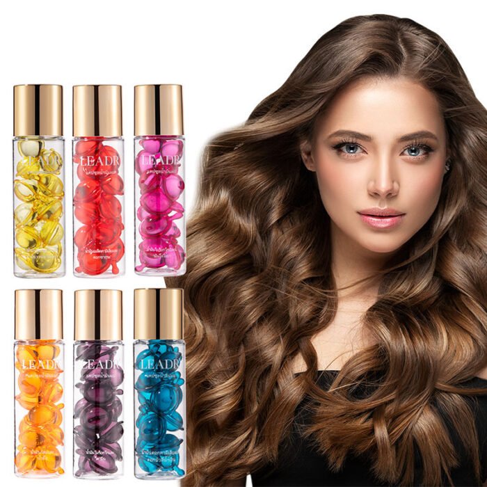 Wholesale LEADR Private Label Herbal Women Anti Hair Loss Care Products Collagen Vitamin C B5 Hair Capsule Serum