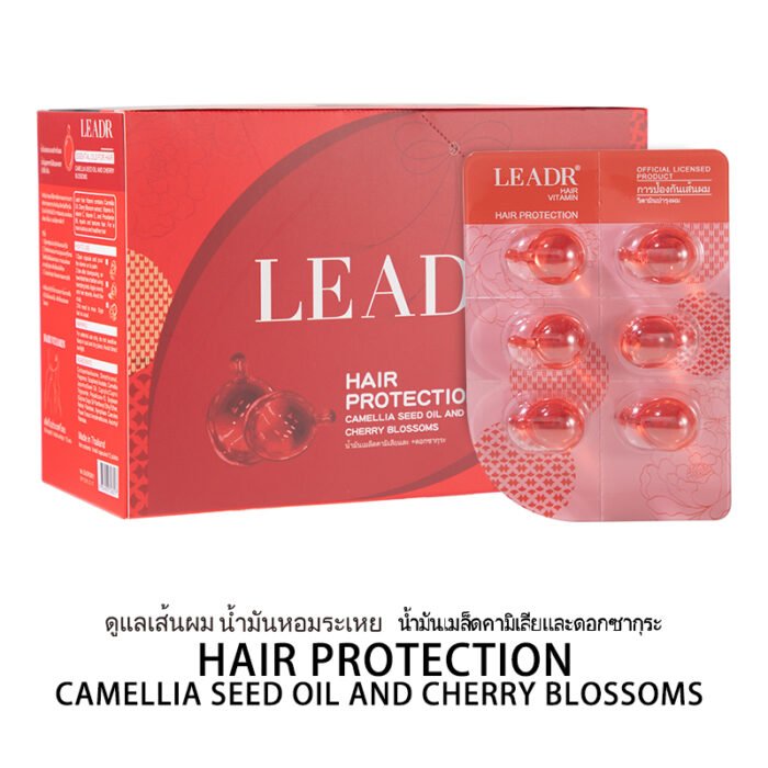 Wholesale LEADR Custom Logo Herbal Aloe Vera Leave In Wig Hair Serum Capsule Shine Smooth Tonic Vitamins Hair Oil Serum - Image 10