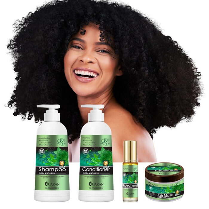OEM Professional Salon Organic Strengthening Gel Shampoo Conditioner Moisturizing Keratin Nourishment for Curly Hair Antifungal