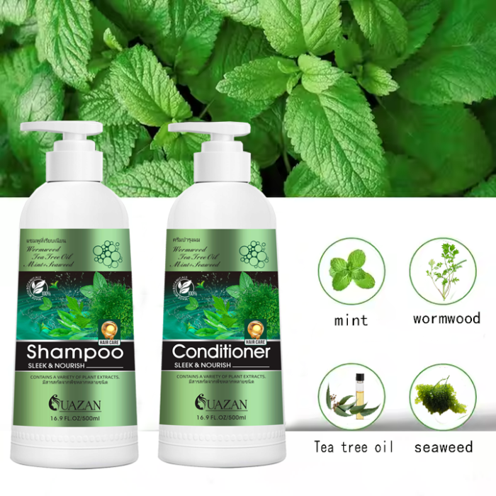 OEM Professional Salon Organic Strengthening Gel Shampoo Conditioner Moisturizing Keratin Nourishment for Curly Hair Antifungal - Image 4