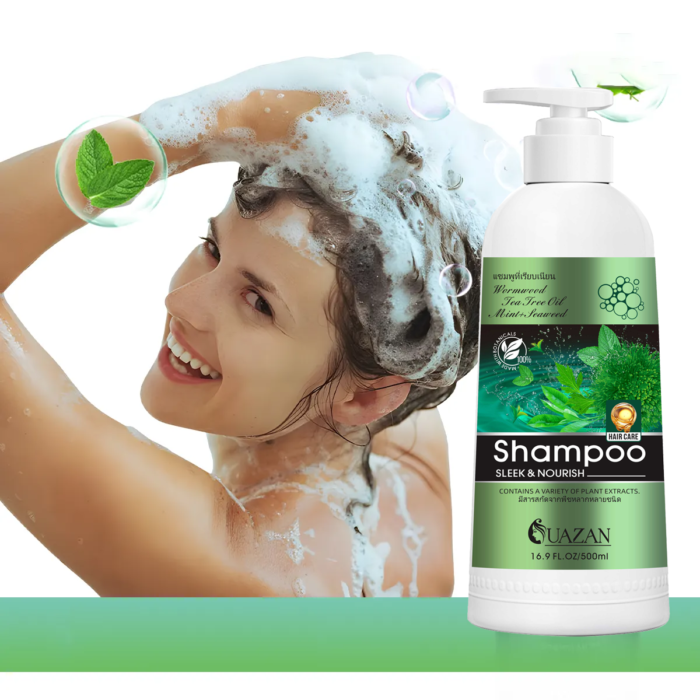 OEM Professional Salon Organic Strengthening Gel Shampoo Conditioner Moisturizing Keratin Nourishment for Curly Hair Antifungal - Image 6